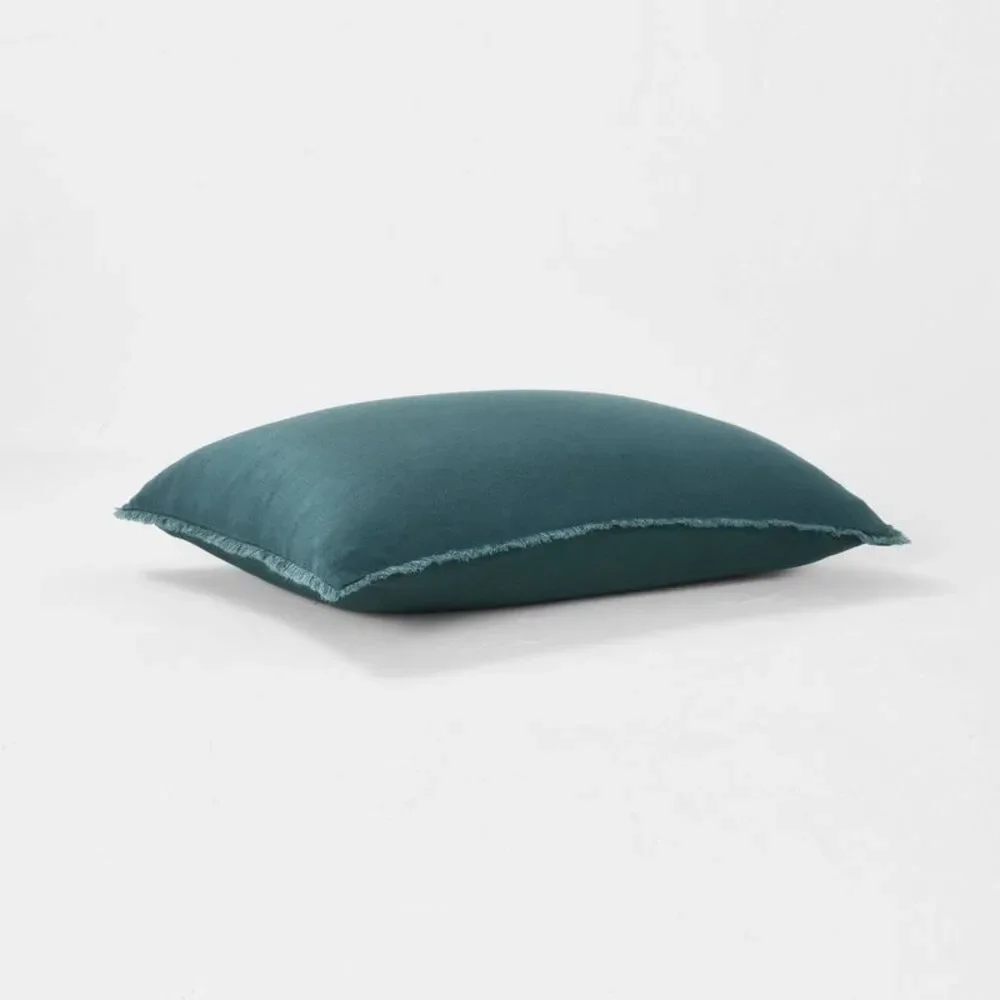 Casaluna Teal Reversible Duvet Cover Set